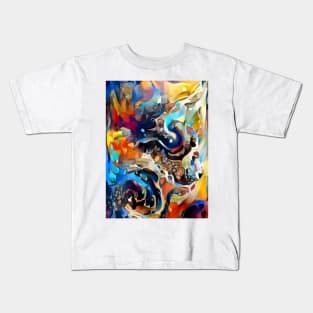 Color Spiral Kids T-Shirt